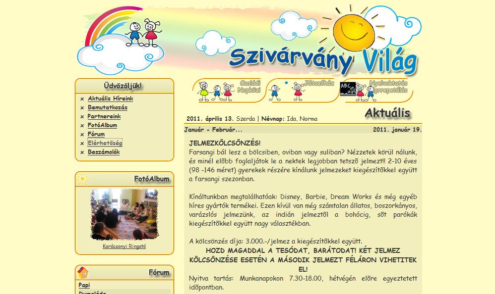 Szivárvány Suli Siófok