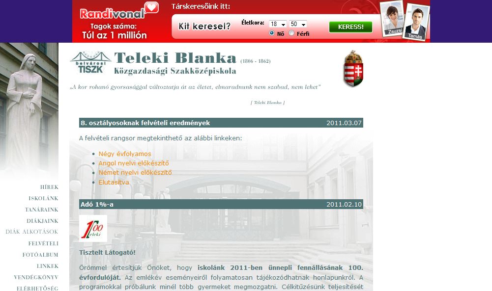 Teleki Blanka Közgazdasági Szakközépiskola Budapest