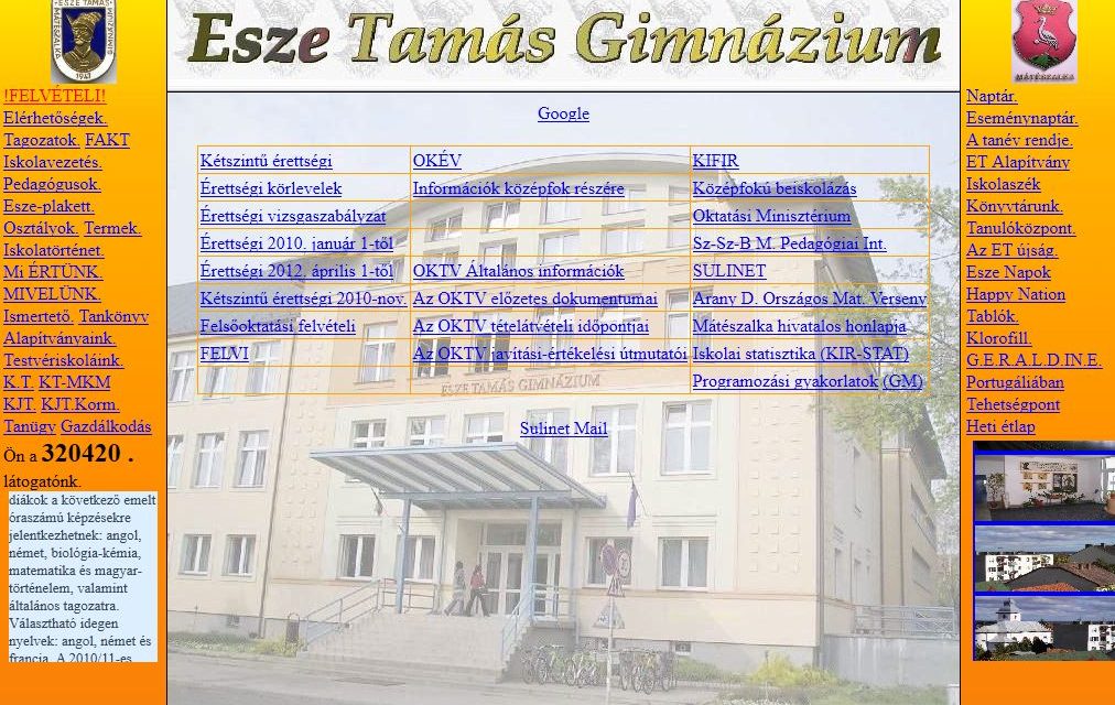 Esze Tamás Gimnzázium Mátészalka