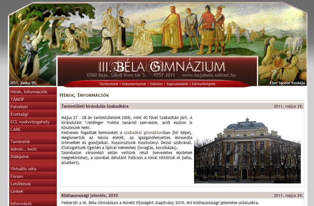 III. Béla Gimnázium Baja