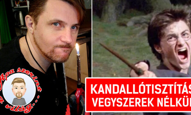 Kandallótisztítás vegyszerek nélkül –  Apa szernt a világ